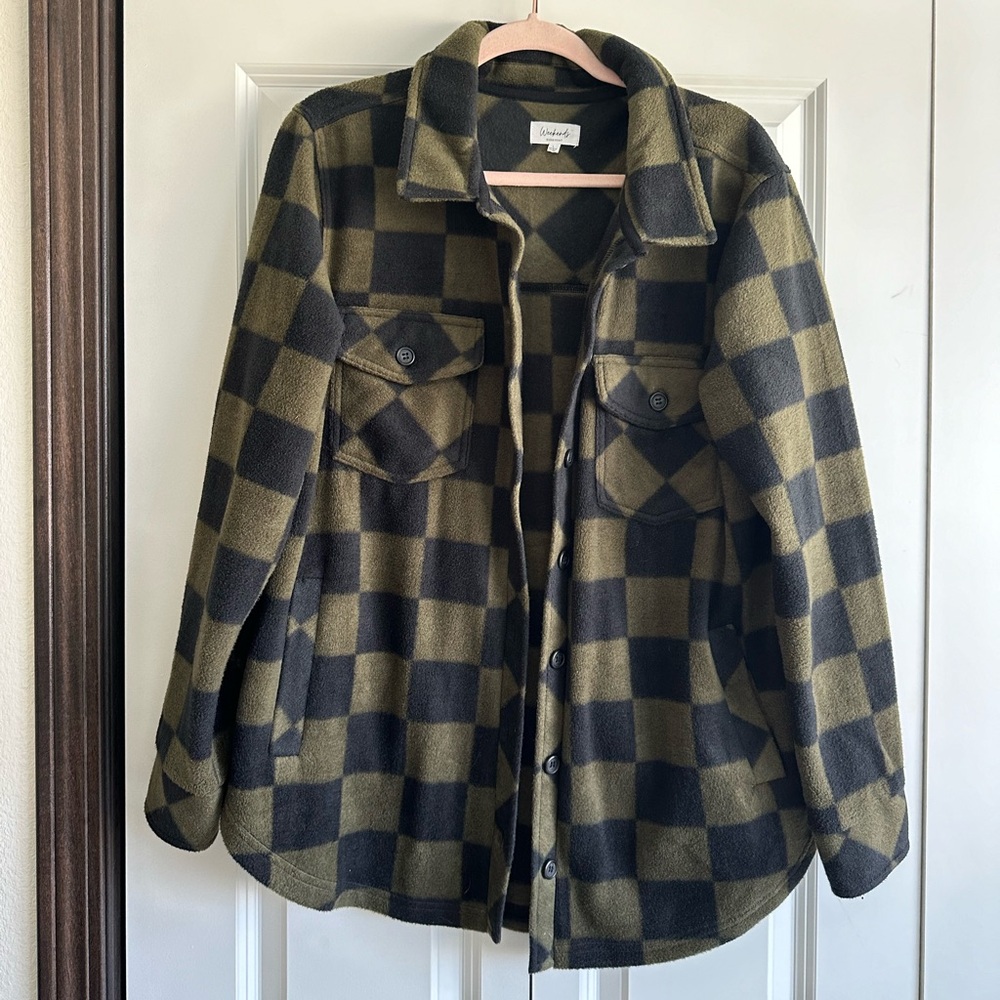 Fleece Shacket